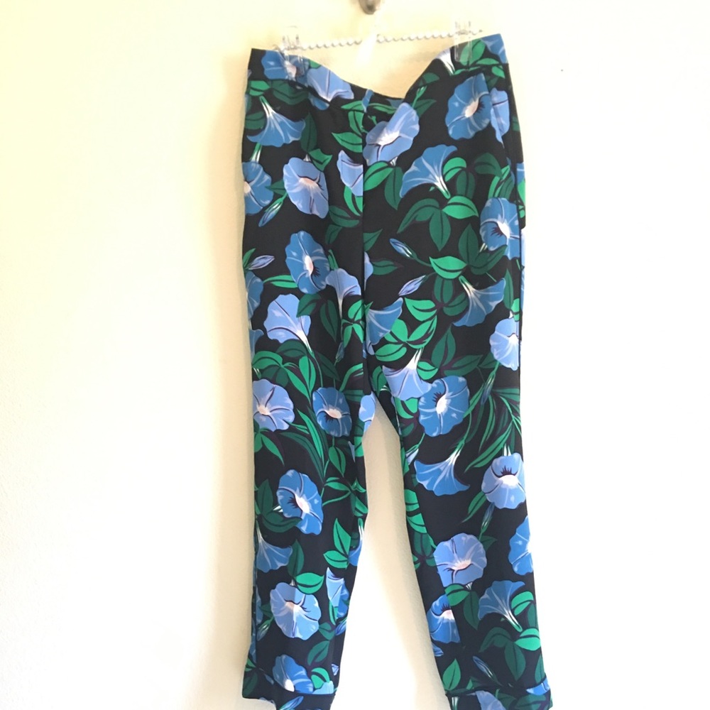2 for $45 AnnTaylor Tropical BlueFloral Top